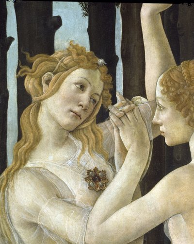 Primavera, ca. 1478 (detail) door Sandro Botticelli